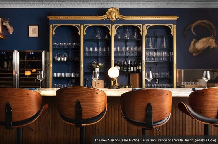 Celebrated Saison restaurant pours out a pair of chic new wine bars.